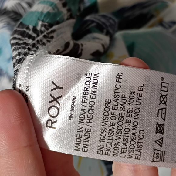 NWT Roxy Oceanview Mini Dress in Blue and White Girls Size XL - Picture 5 of 8